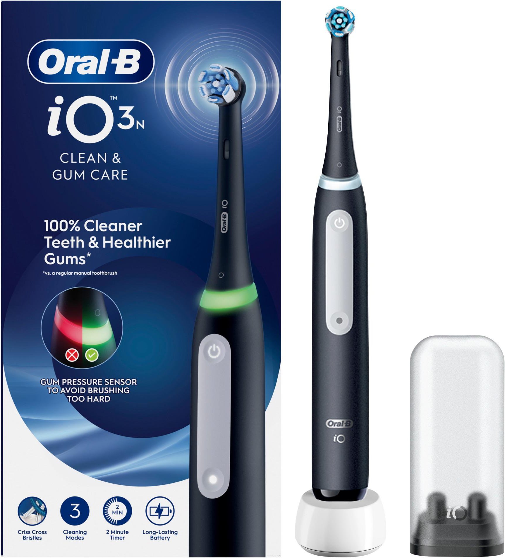 iO Series 3 Matt Black Zahnbürste