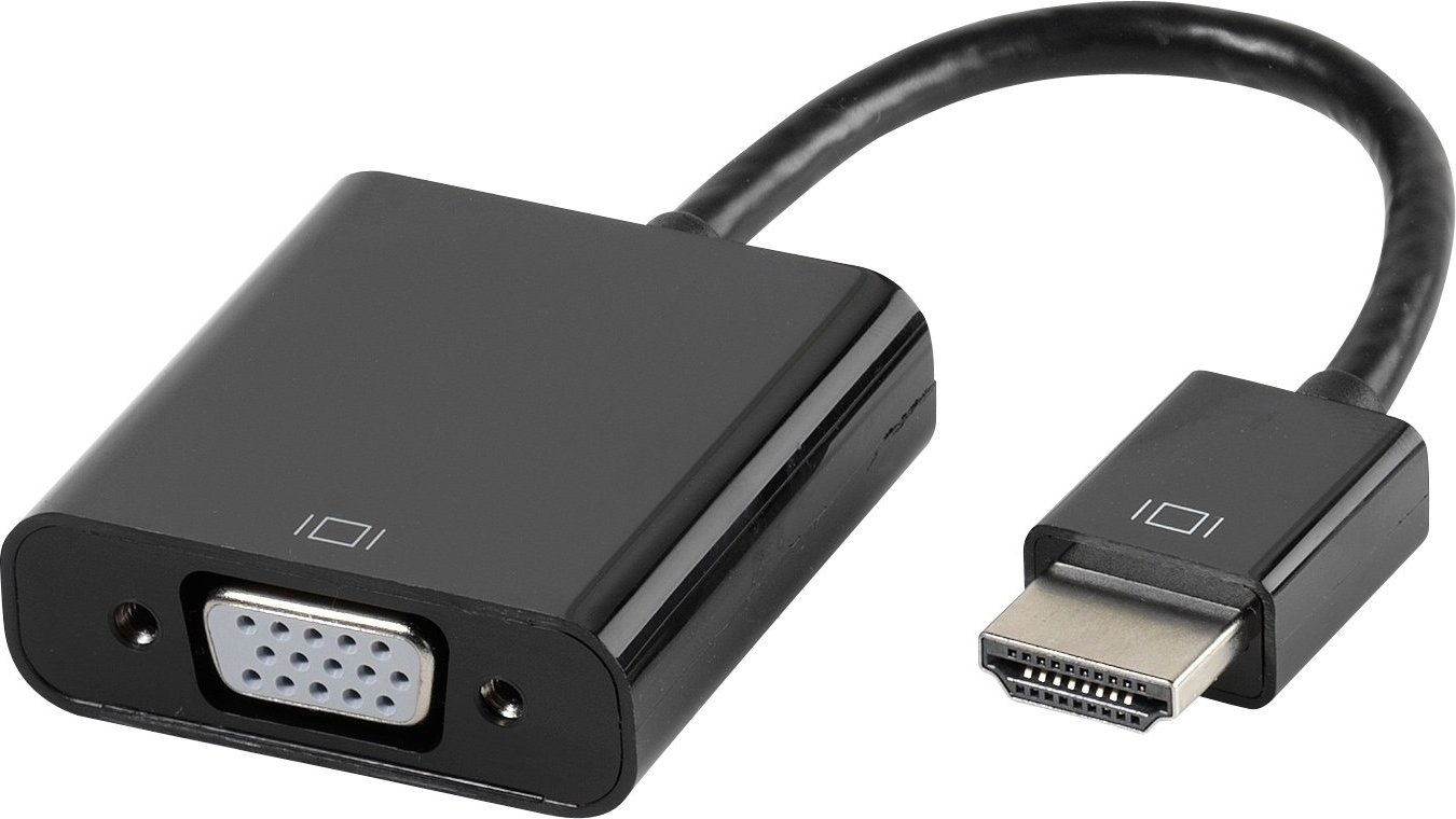 HDMI® VGA Adapter, HDMI® Stecker VGA-Buchse (45493)