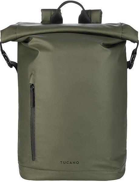 ROLLO Rucksack Laptop 15.6" Rolltop wasserfest olivengrün