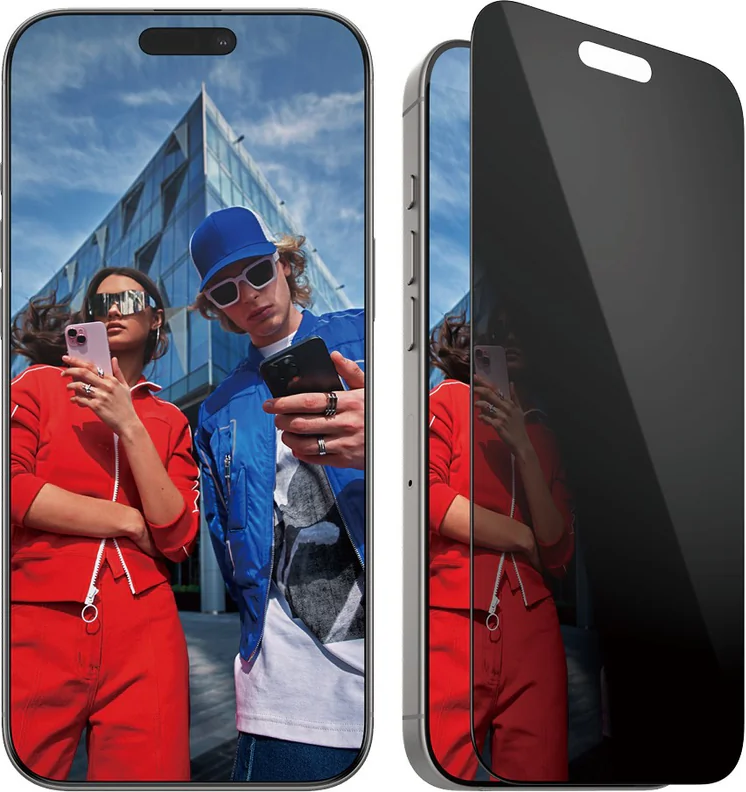 Privacy Displayschutz iPhone 16 Pro Max | Ultra-Wide Fit