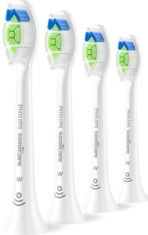 HX6064/87 Sonicare Optimal White, 4er-Pack, Weiß Aufsteckbürsten