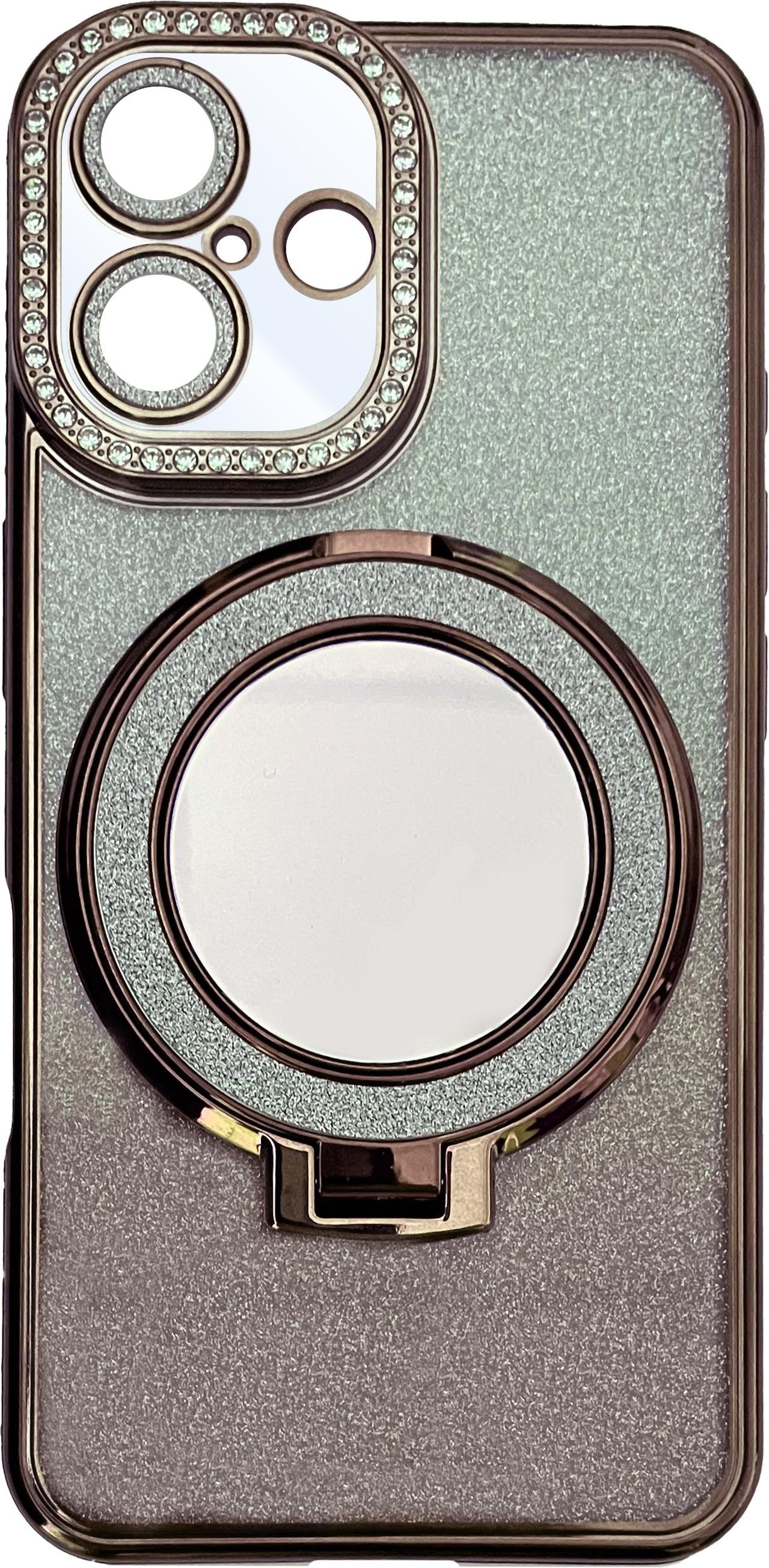 Back Cover Glamour Mirror für Apple iPhone 15 Gold (21143)