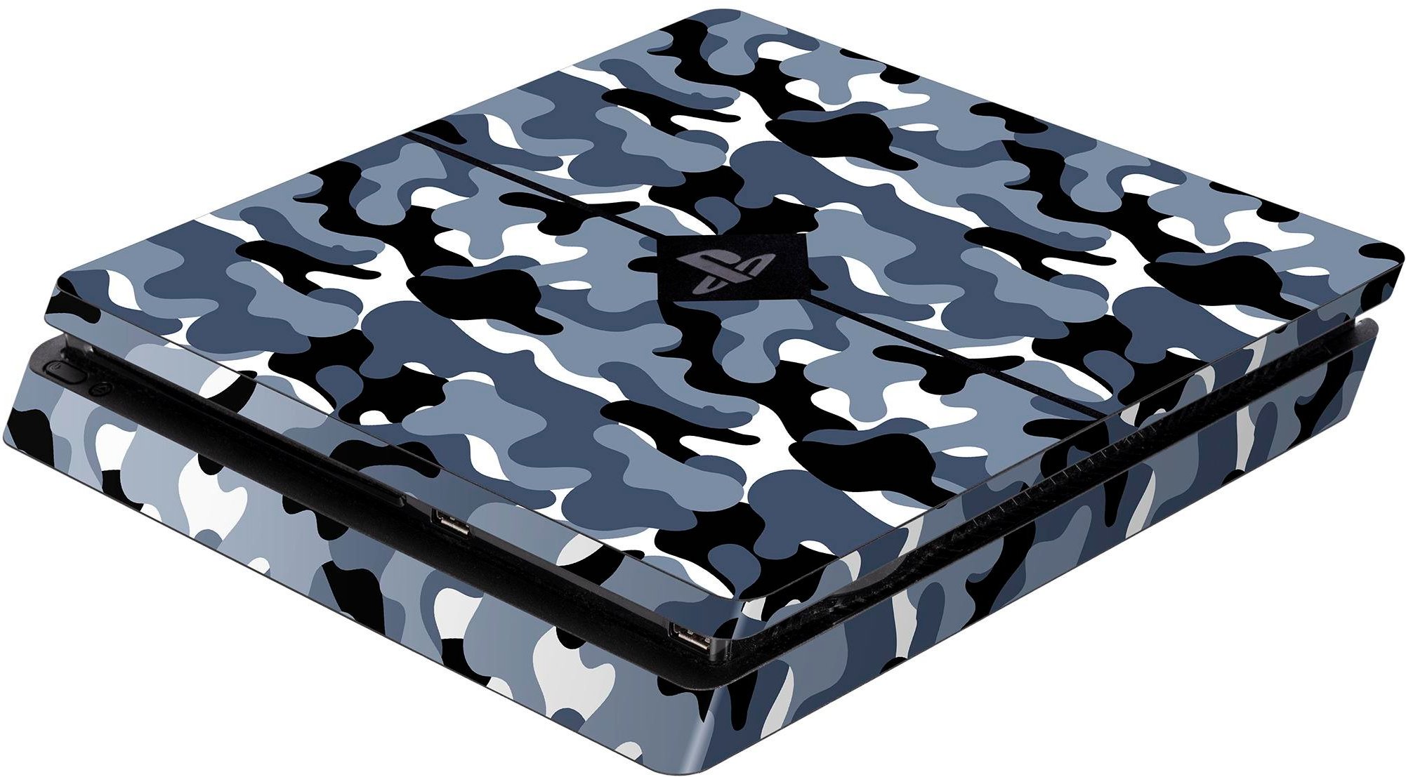 97323 camouflage grau für PS4 Slim Konsolen-Skin