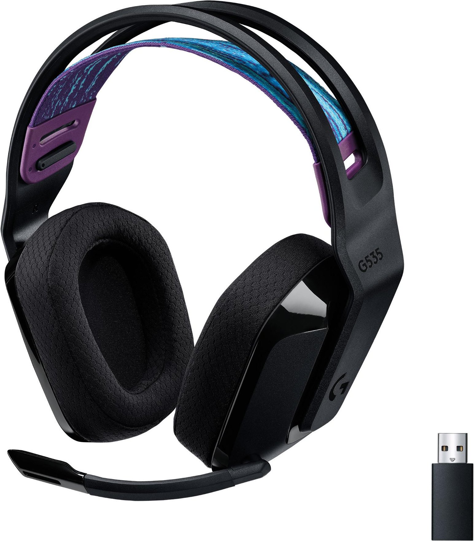 G535 LIGHTSPEED Wireless Gaming-Headset, Schwarz