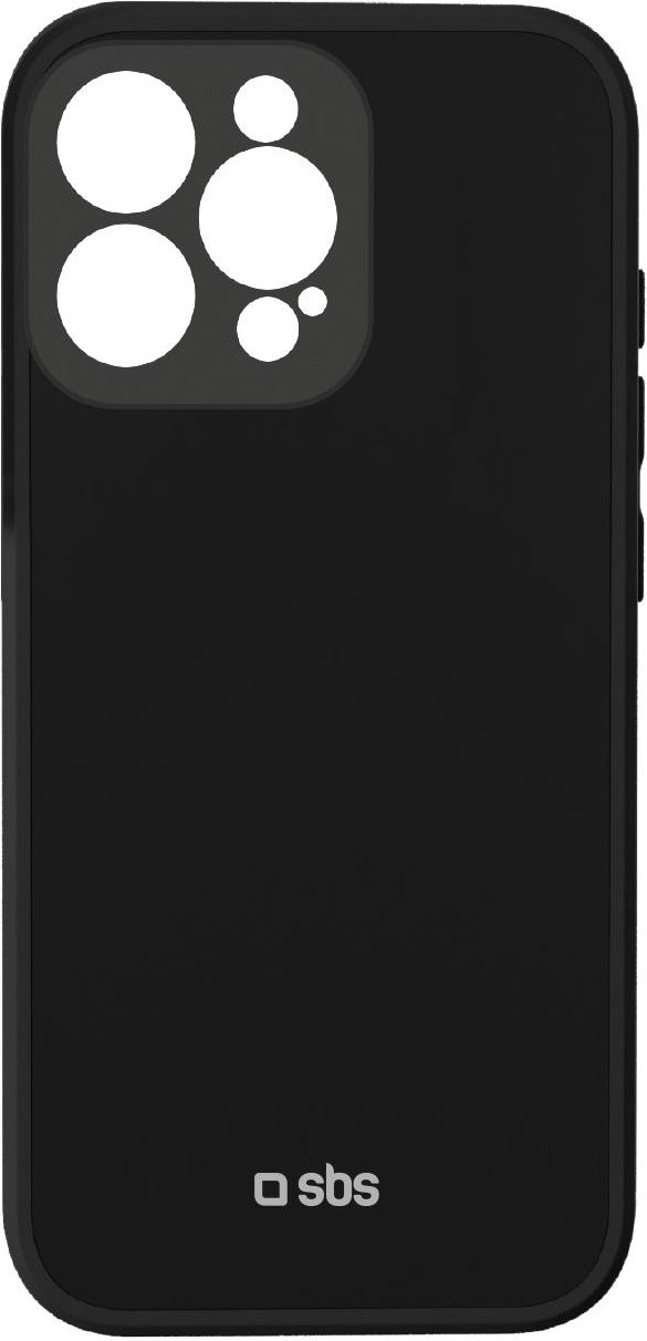 Schutzhülle für iPhone 15 Pro Max mit D3O-Technologie, Schwarz