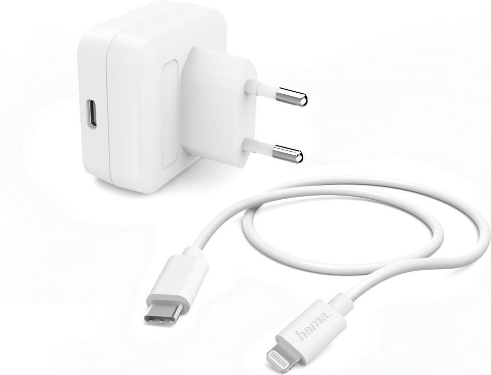 Ladeset, Lightning, Power Delivery (PD), 30W, Weiß (183316)