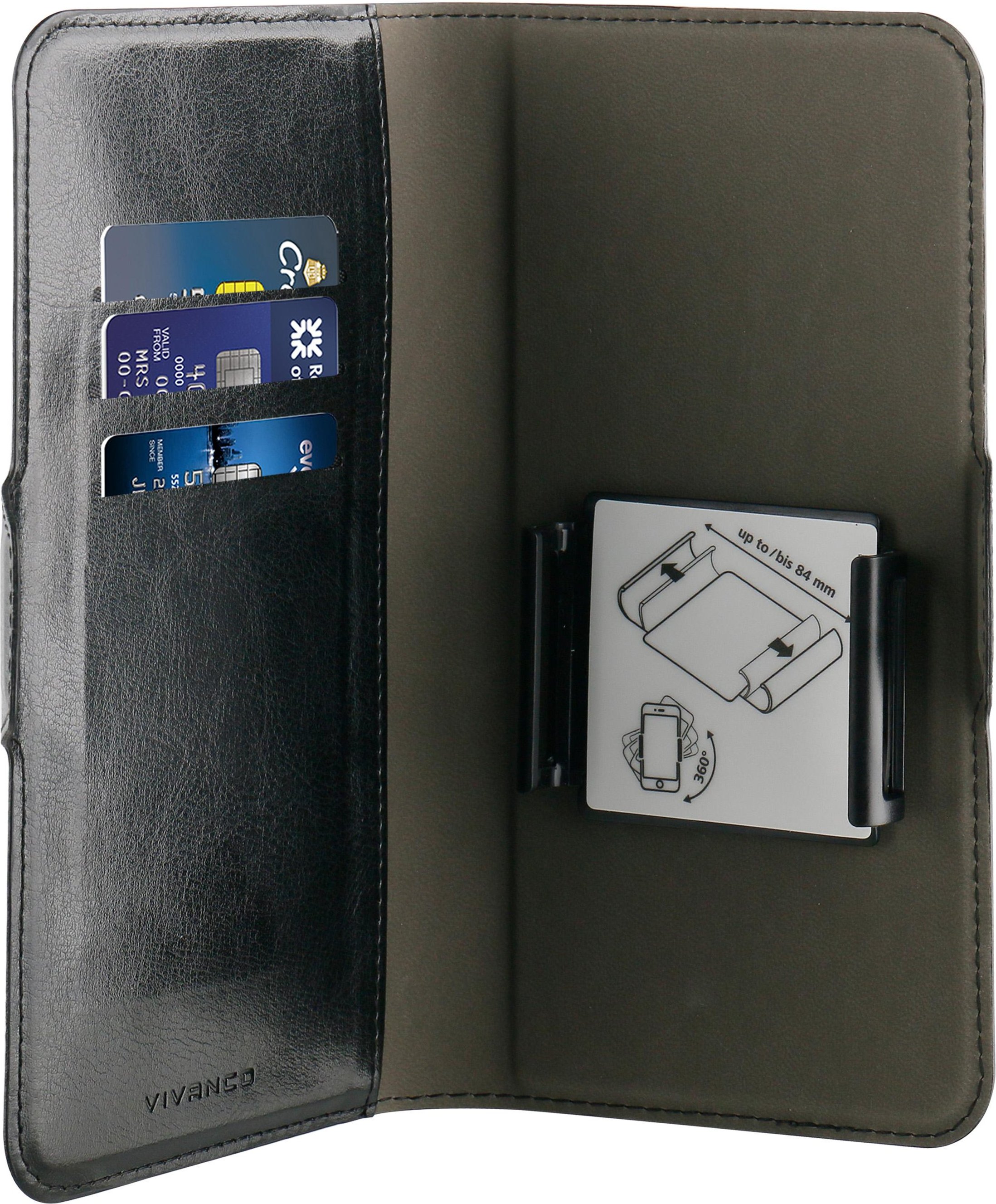 Universal Book Case Gr. L schwarz (62370) Handyhülle