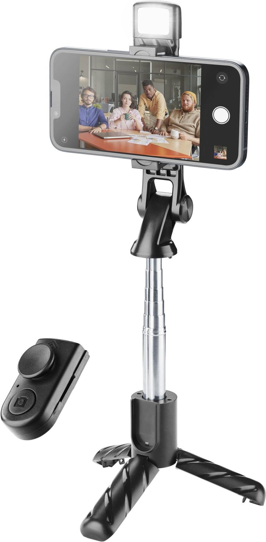 Bluetooth Selfie Stick Sparkle Black (60348) Selfie Sticks