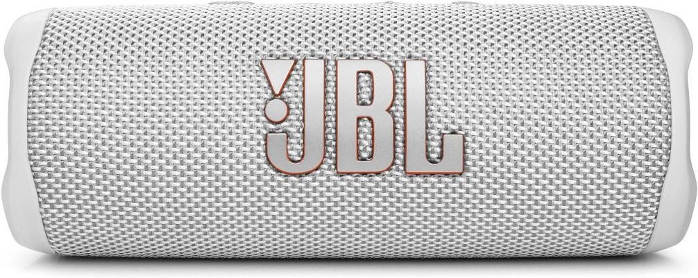 FLIP 6 tragbarer wasserdichter Lautsprecher weiß