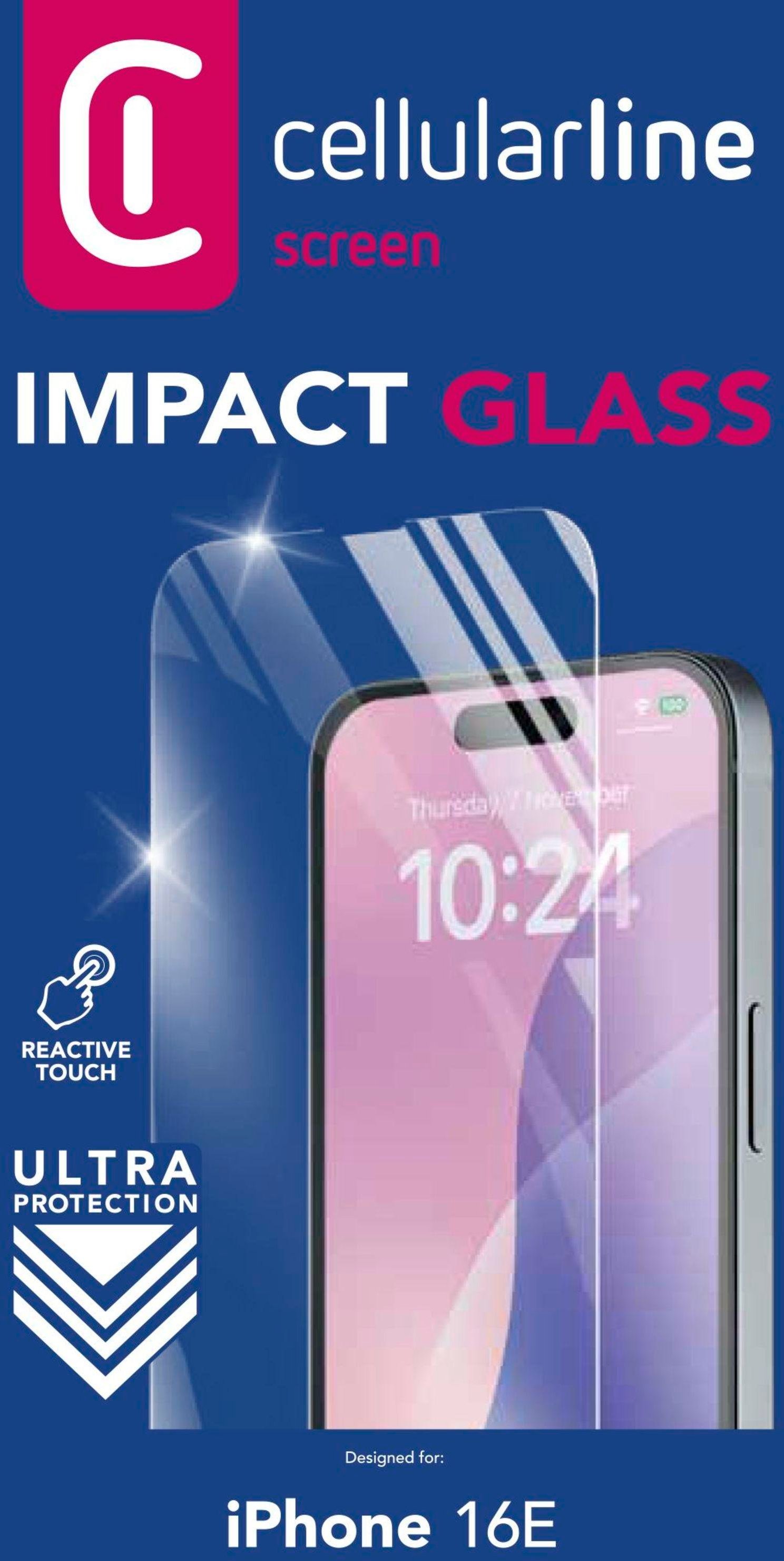Impact Glass für Apple iPhone 16E (61094)