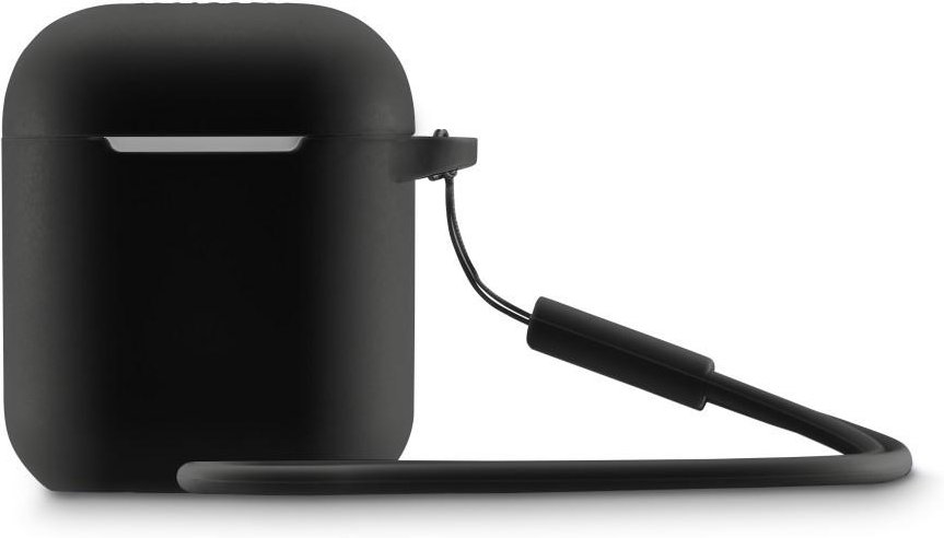 Schutzhülle "Fantastic Feel" für Ladecase AirPods 1. Gen./2. Gen., Schwarz (00210905)