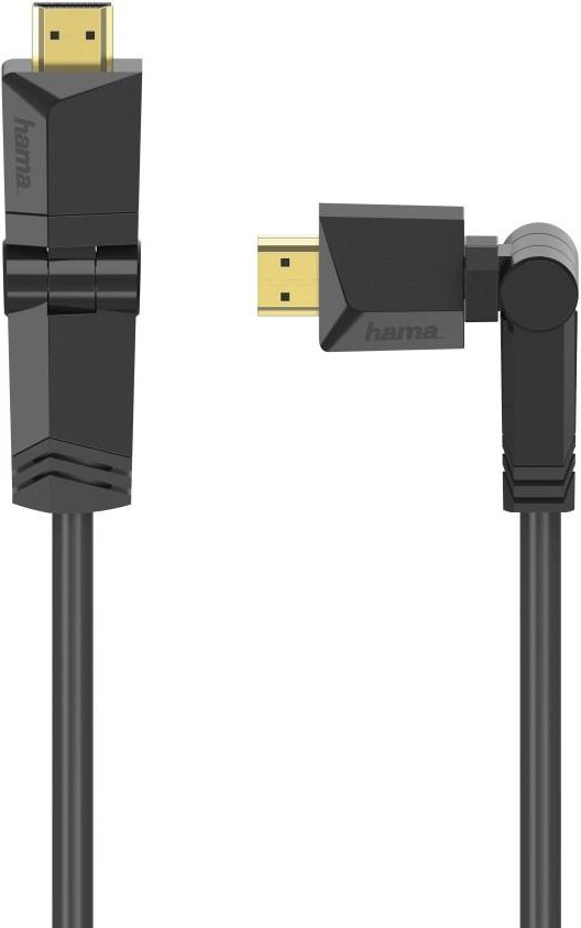 High Speed HDMI™-Kabel, St.- St., Rotation, vergoldet, Ethernet, 1,5 m (00205011)