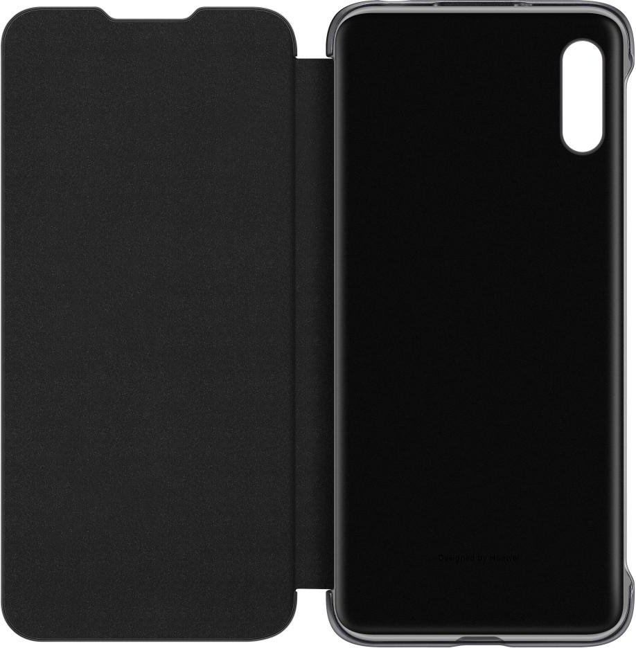 Cover "Flip Cover" für HUAWEI Y6 2019, Schwarz (00187619)
