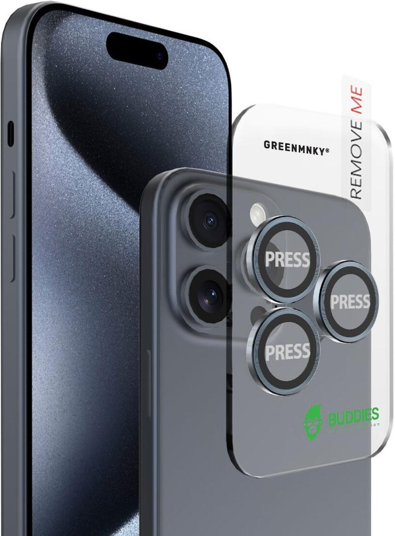 BUDDIES für iPhone 15 Pro/15 Pro Max, Midnight Blue