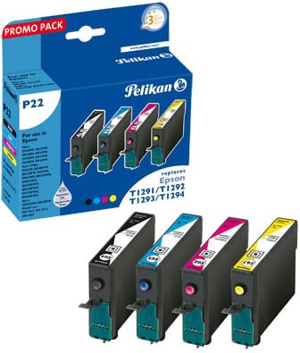 P22 - Epson C13T129540 MultiPack BK/C/M/Y Druckerpatrone