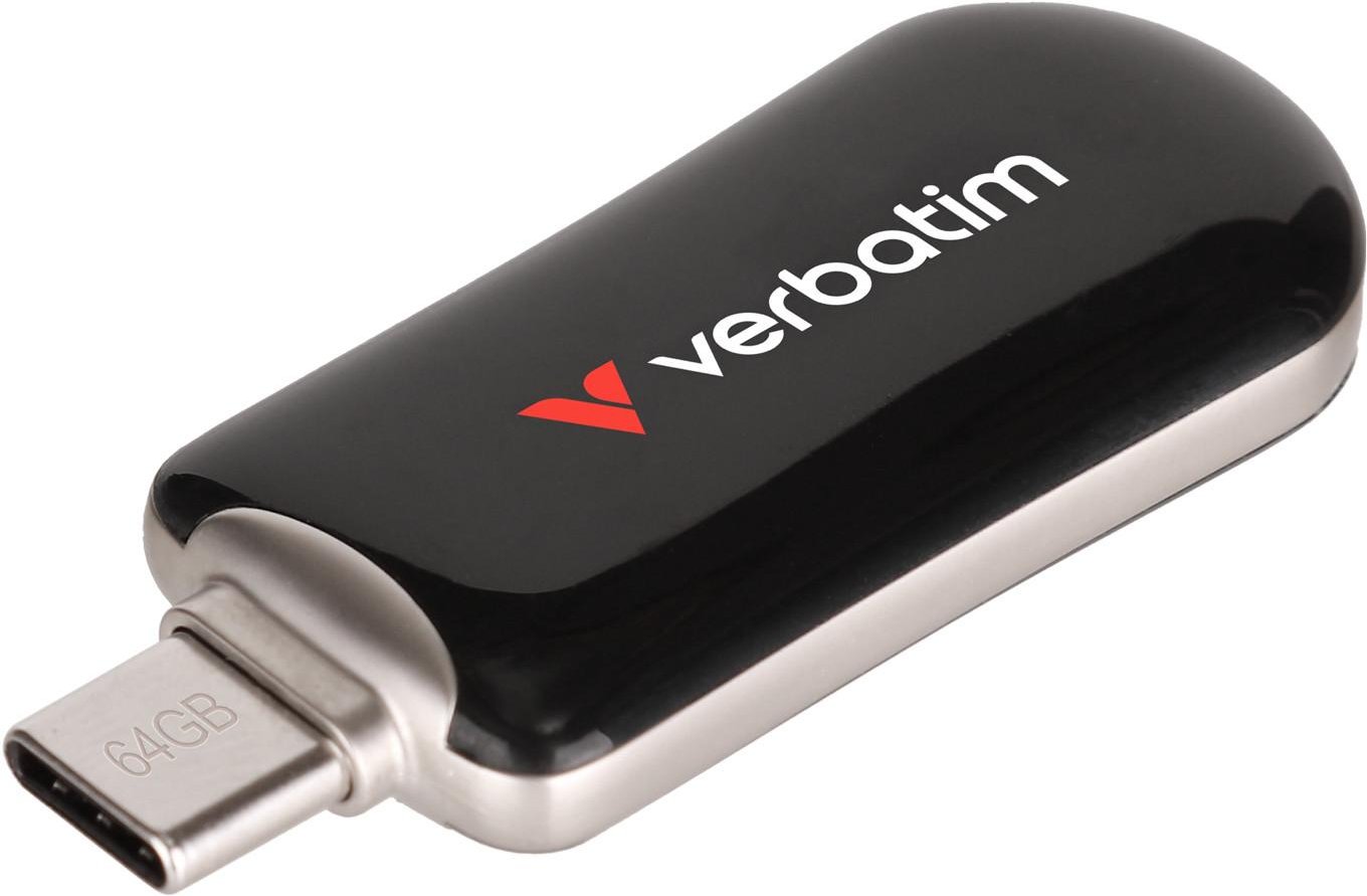 Thumbnail - Plectra USB-C Flash Drive 64GB, Schwarz