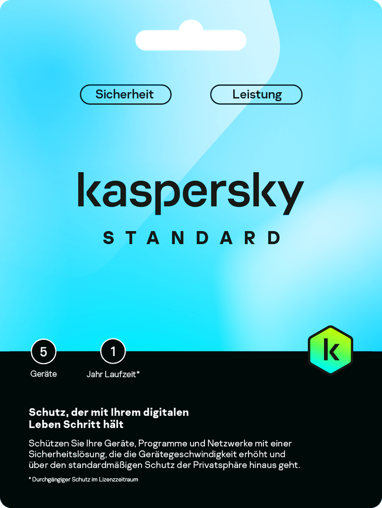 Standard 5 Geräte 1 Jahr Laufzeit