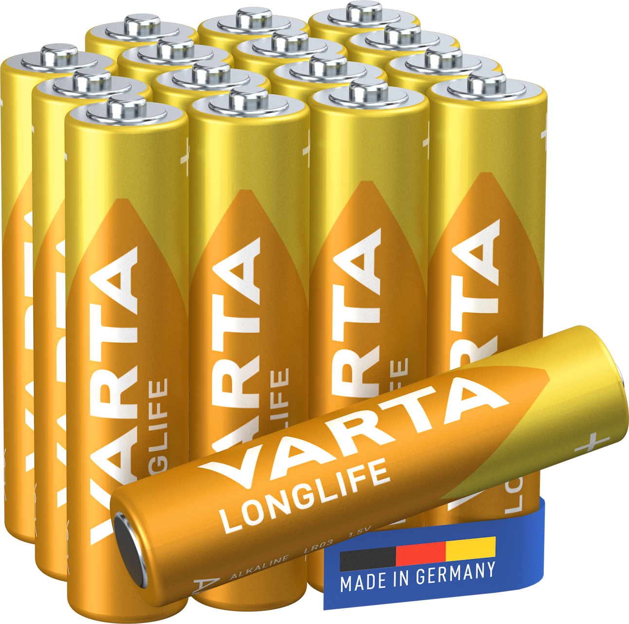 Longlife AAA 16er Blister Batterien