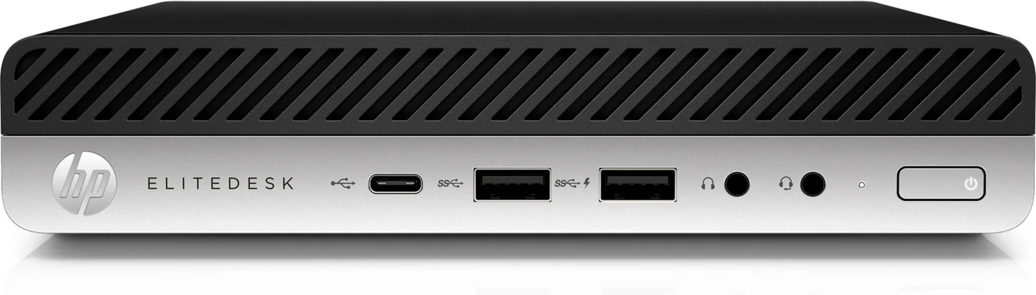 HP EliteDesk 800 G4 MP, Schwarz, Intel Core i5-8500T, 16 GB, 512 GB SSD, Intel UHD 630, Refurbished