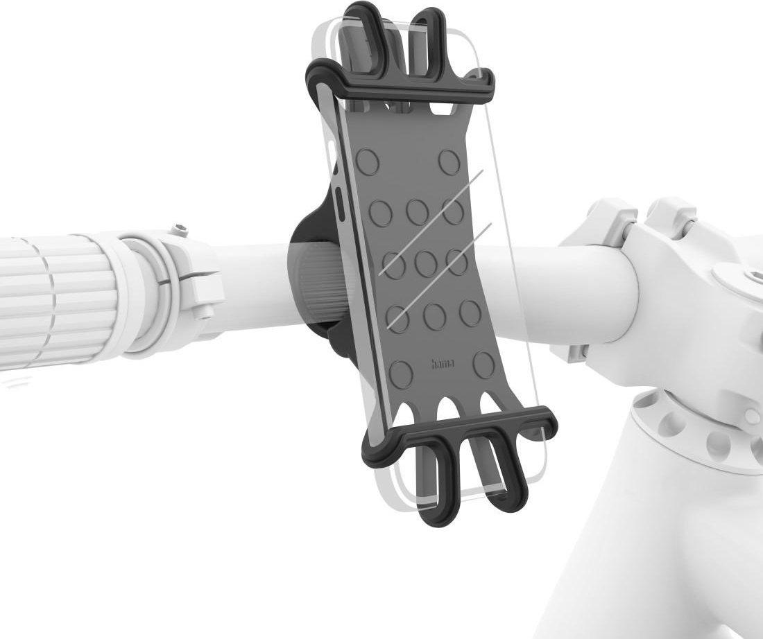 Fahrrad-Handyhalterung "Flexible", universal für Lenkerstange (00201508)