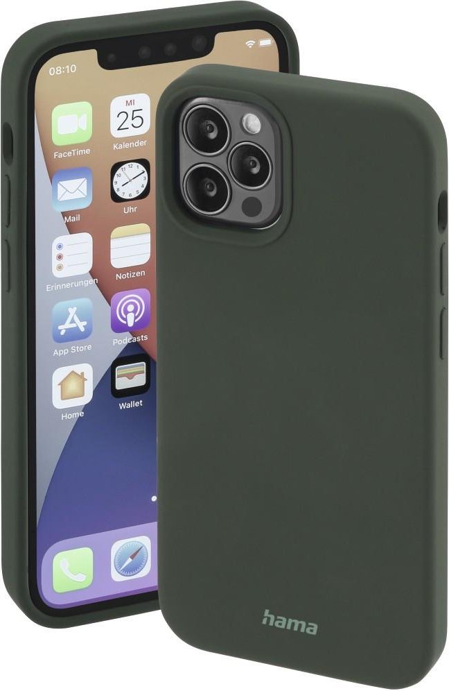 Cover "MagCase Finest Feel PRO" für Apple iPhone 13 Pro, Grün (00196975) Handyhülle
