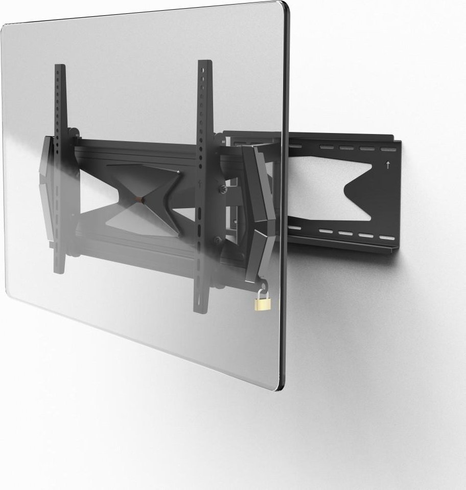 Thumbnail - TV-Wandhalterung FULLMOTION "Professional", 203 cm (80"), 600x400, Schwarz (00118075)