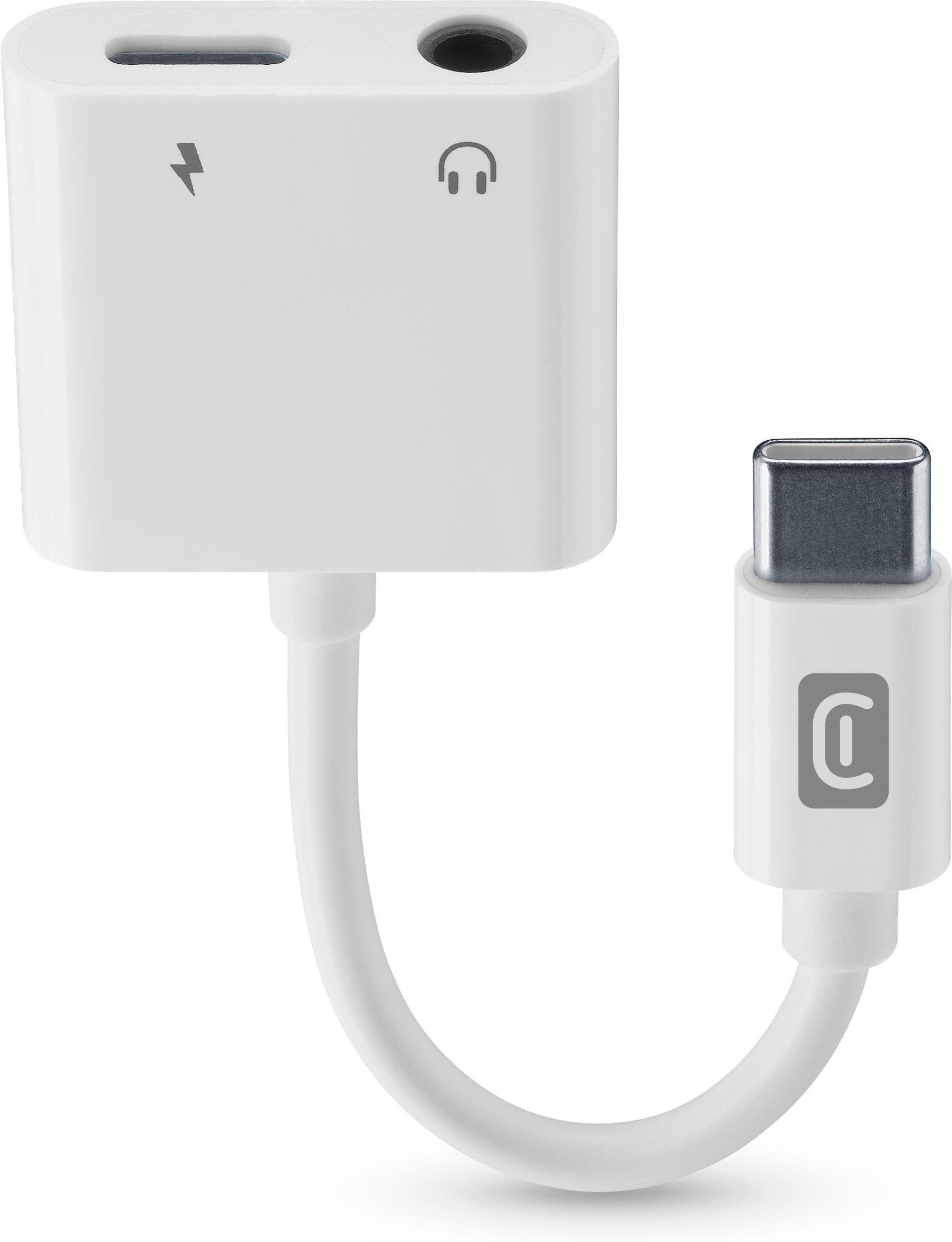 Sound & Charge Typ-C/ 3.5mm Adapter White (60817)