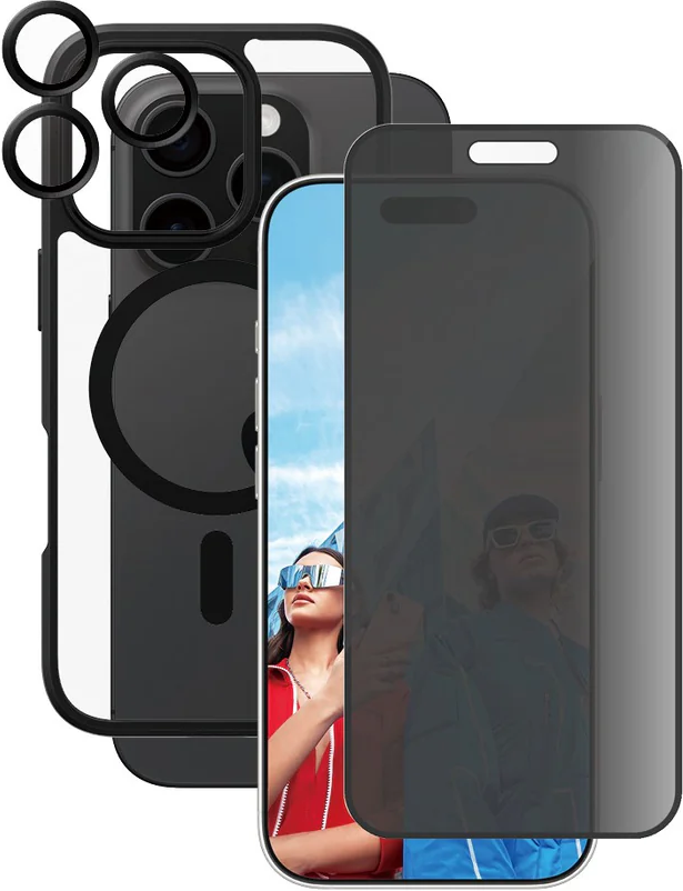 Thumbnail - CARE by PanzerGlass Flagship 3-in-1 Privacy Set iPhone 16 Pro