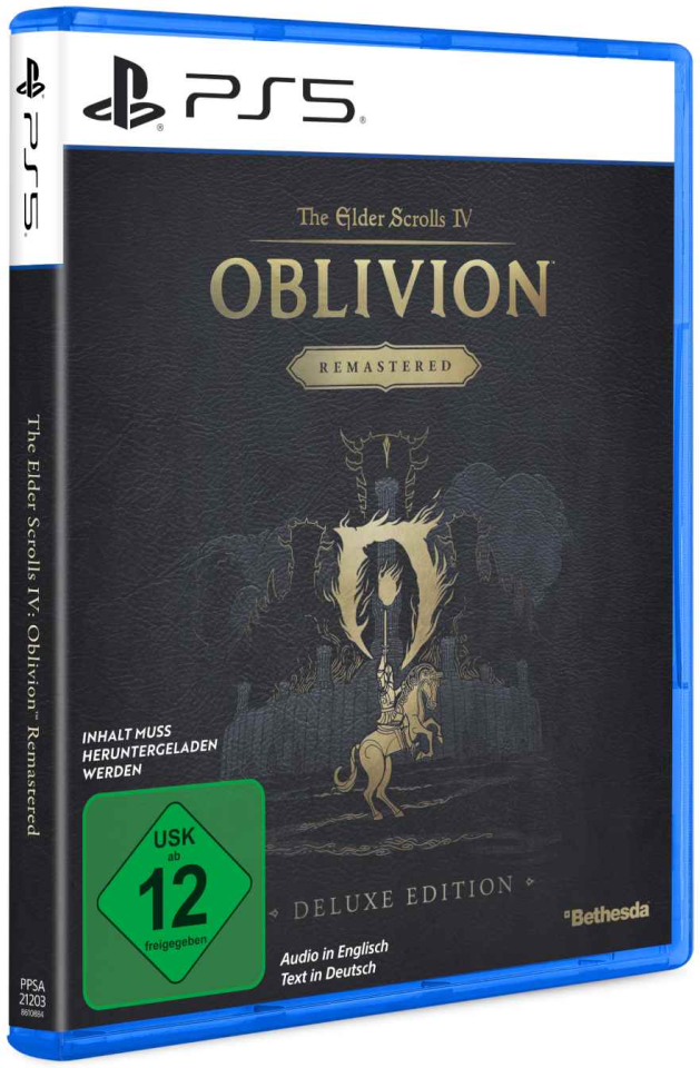 The Elder Scrolls IV: Oblivion Remastered Deluxe Edition PS5-Spiel