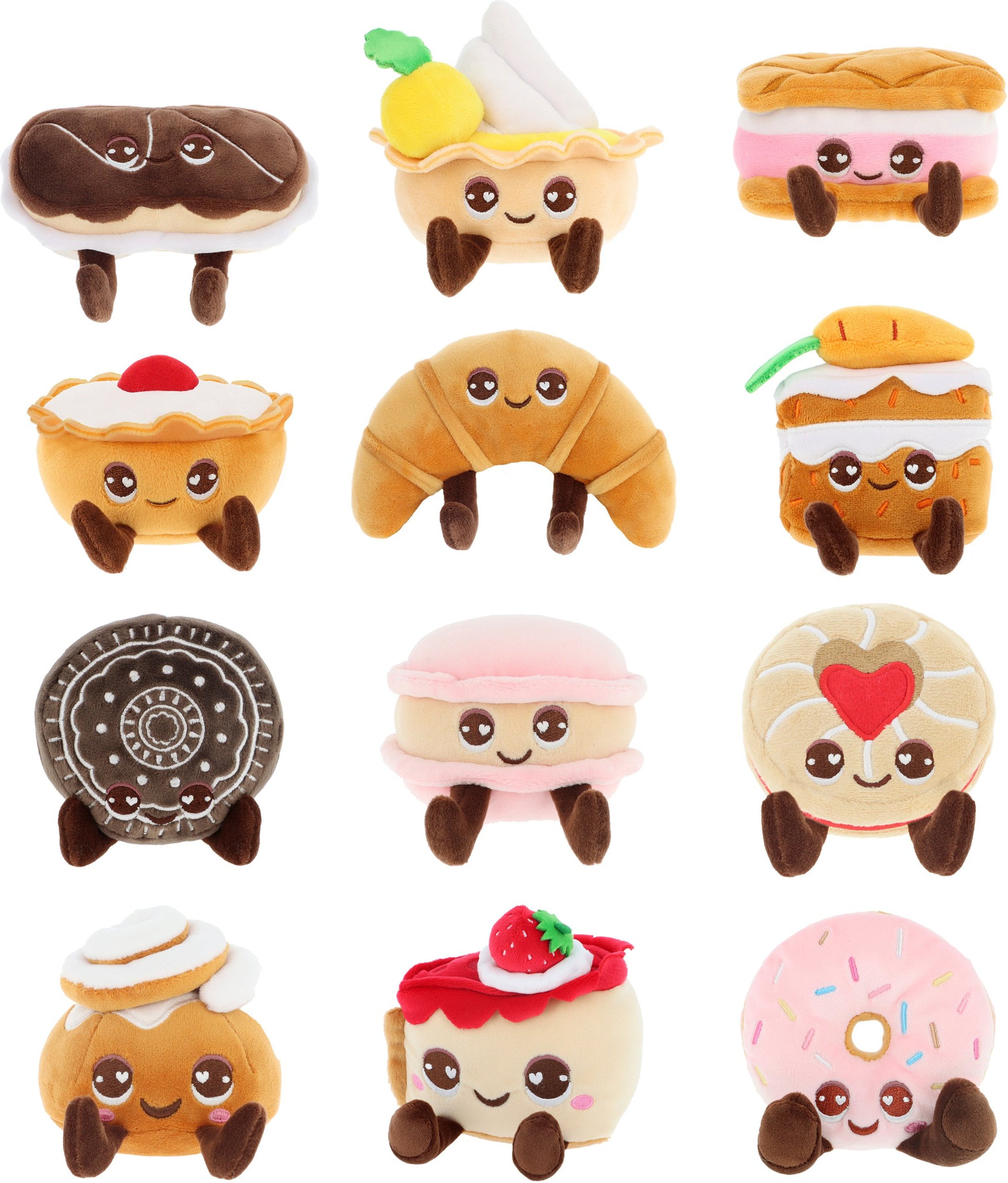 Gebäck 12 cm Plüsch Kuscheltier