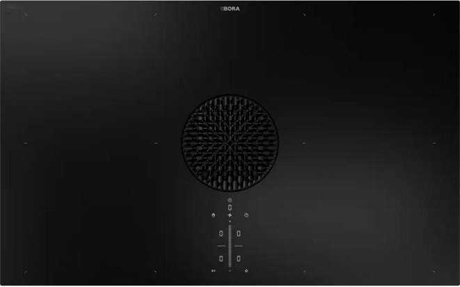 X Pure PUXU2 (glänzend) Induktionskochfeld mit Dunstabzug