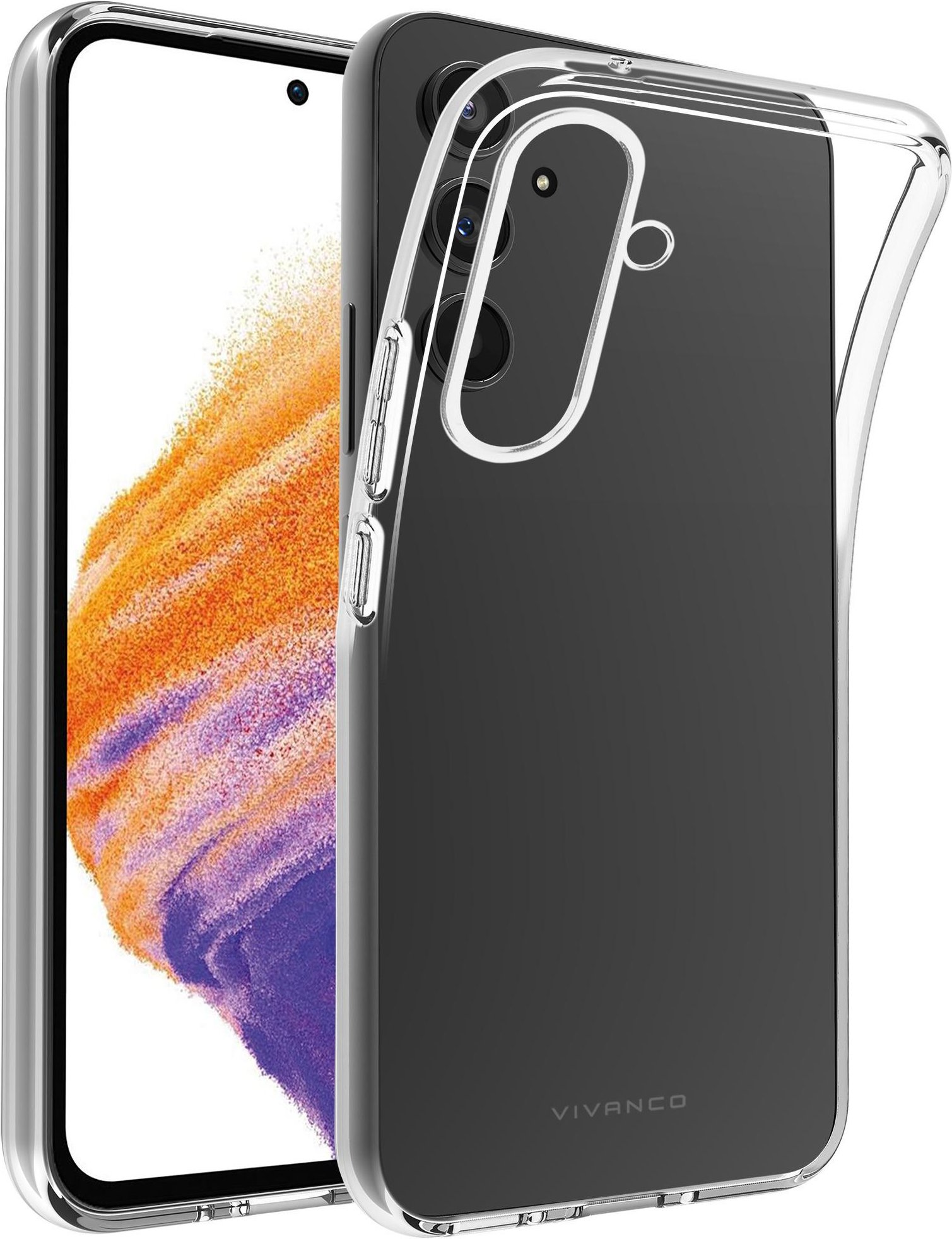 Super Slim Cover für Samsung Galaxy A54 5G Transparent (63551) Handyhülle