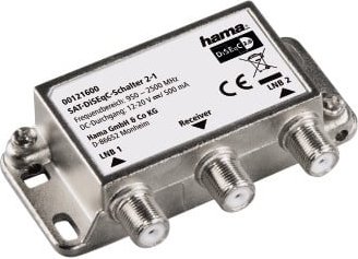 SAT-DiSEqC-Schalter 2-1 (00121600)