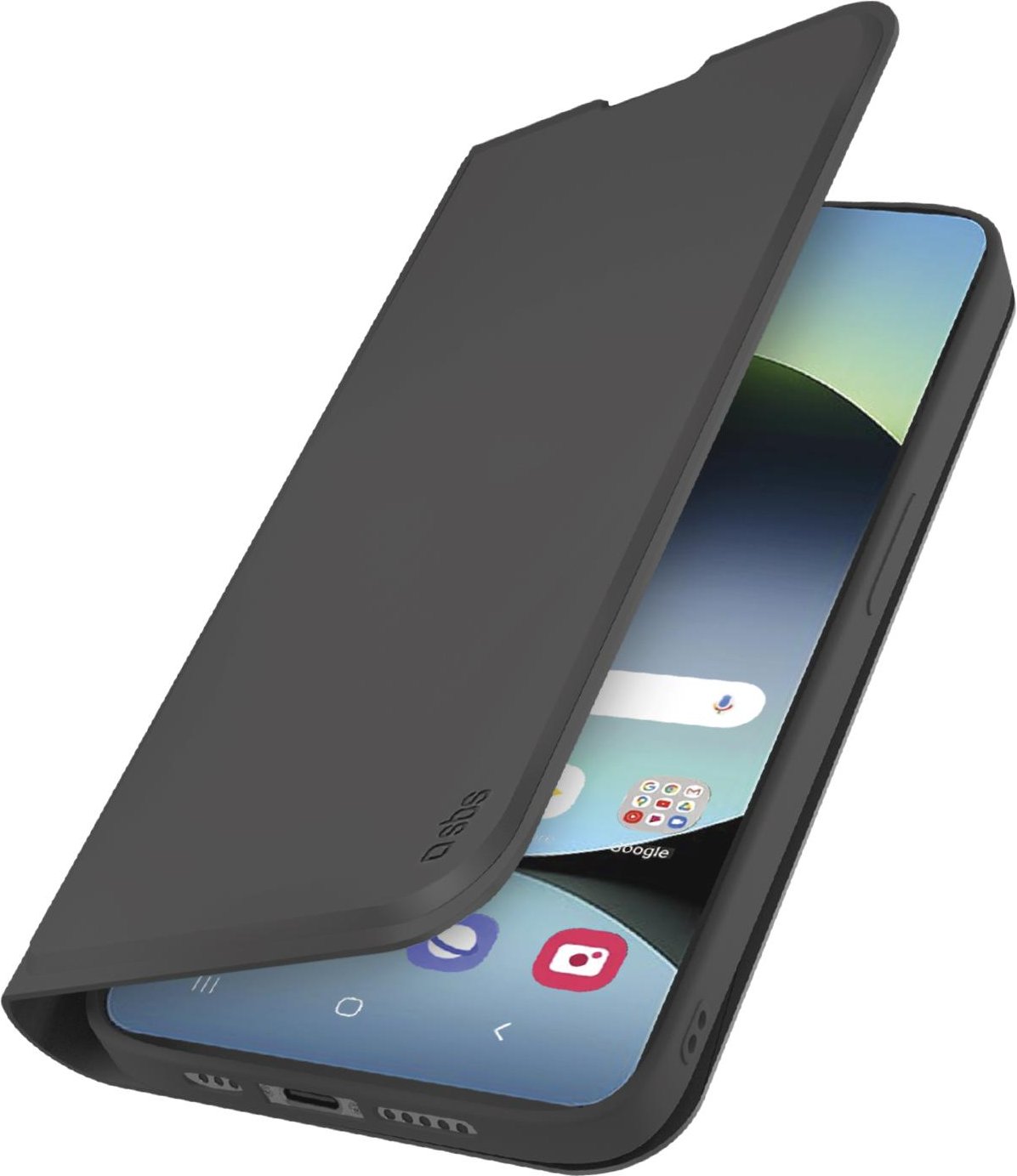 Klapphülle mit Ständer für das Xiaomi Redmi Note 14 4G, Schwarz