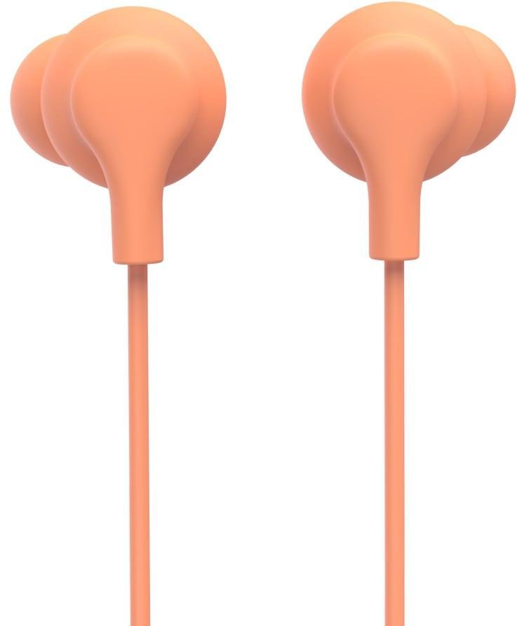 Kopfhörer "Curly", In-Ear, Mikrofon, Kabelknickschutz, USB-C, Orange (00221797)