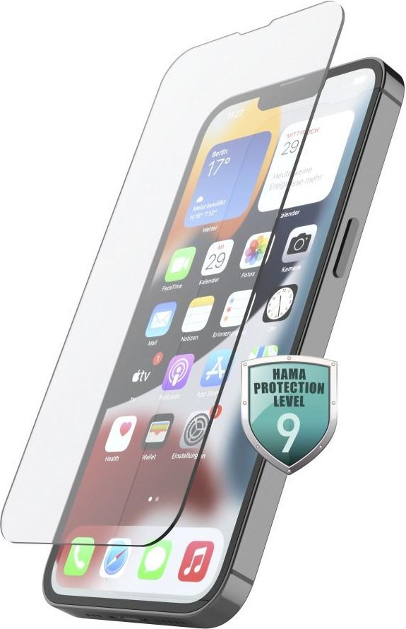 Thumbnail - Echtglas-Displayschutz "Premium Crystal Glass" für Apple iPhone 14 Pro Max (00216354)