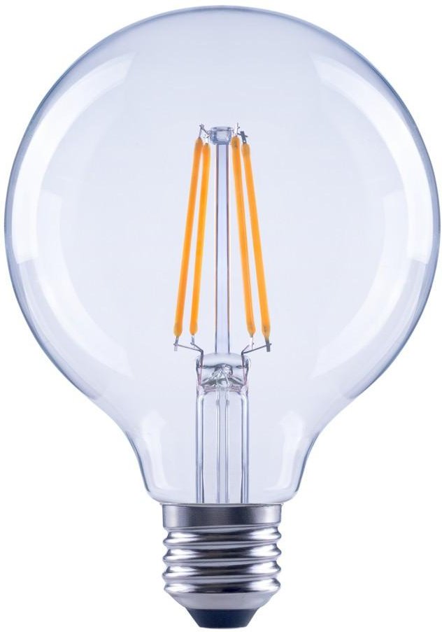 LED-Filament, E27, 806lm ersetzt 60W Globelampe, G95, klar, Warmweiß (00112819)