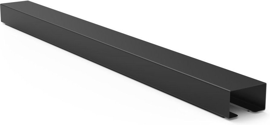 Kabelkanal aus Metall, magnetisch, 55 x 5 x 3,2 cm, Schwarz (00220993)