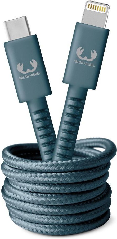 USB-C - Lightning-Kabel "Fabriq", 2,0 m, Dive Blue (00214995)