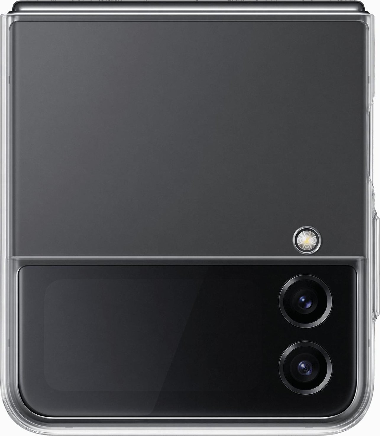 Samsung Clear Slim Cover für Galaxy Z Flip 4, transparent Handyhülle