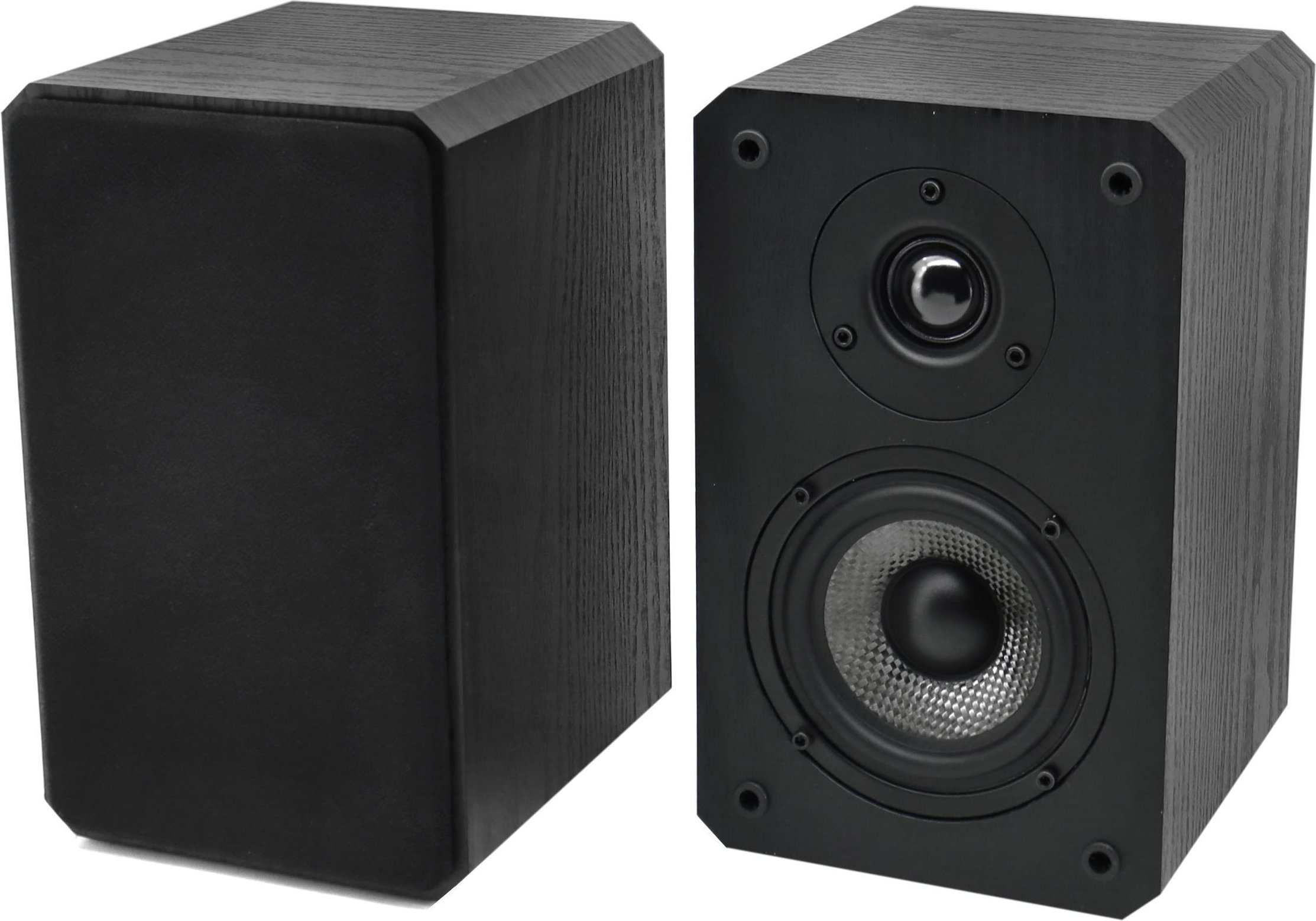 LS5050SW Schwarz Regal-Lautsprecher