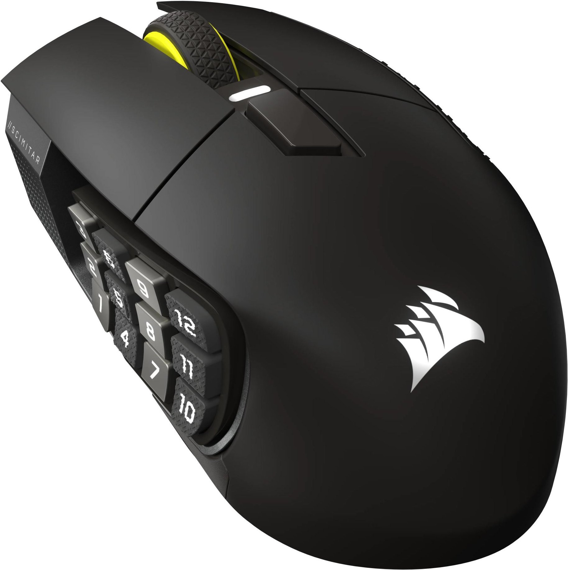 SCIMITAR ELITE WIRELESS SE MMO Gaming-Maus, Gun Metal