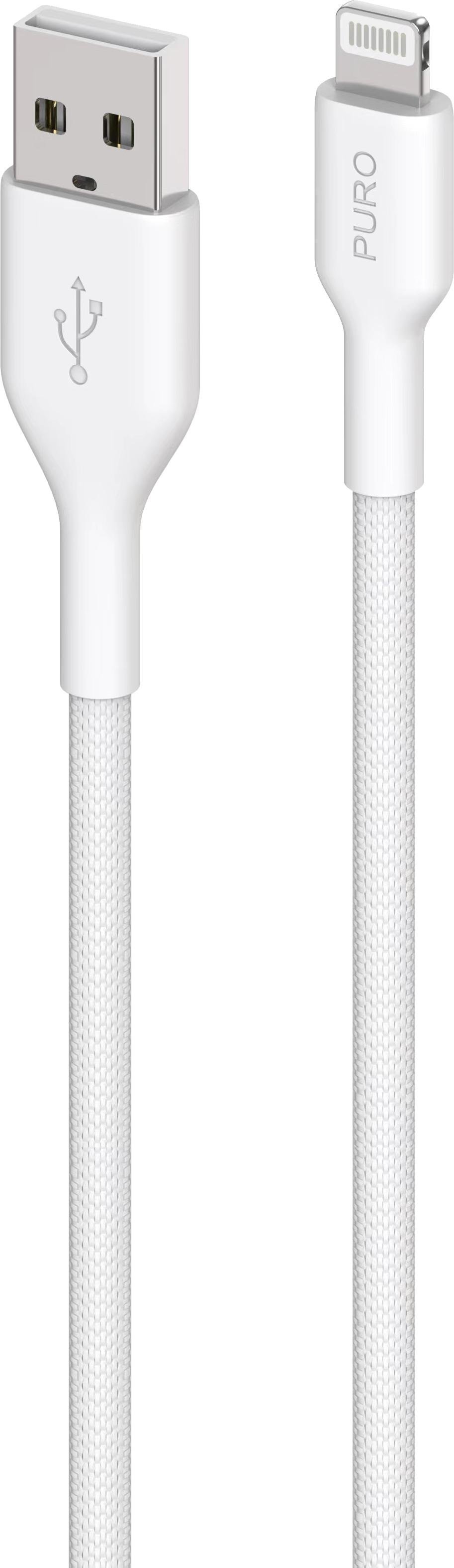 Power and Data Sync Fabrik cable from USB-A to Lightning 1,2m, Weiß