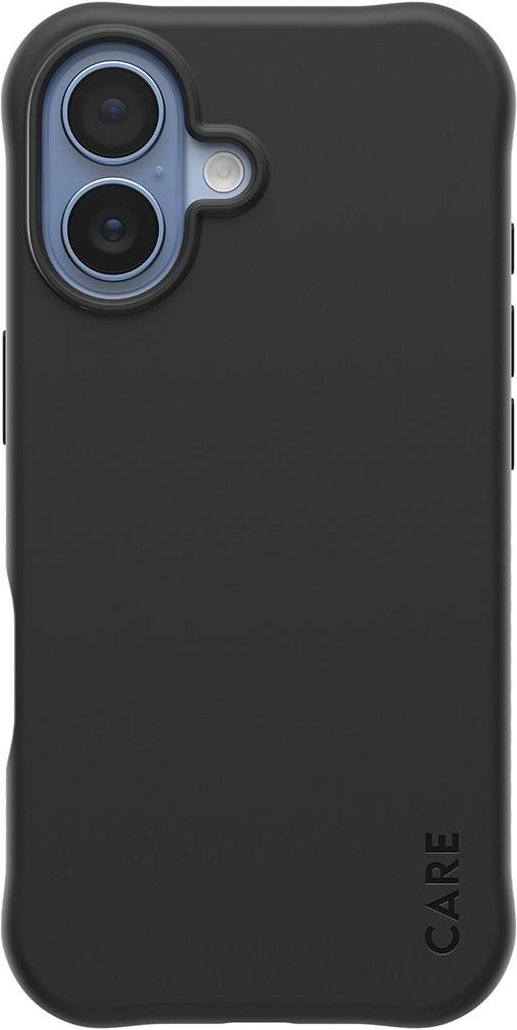 CARE by PanzerGlass Fashionable Case Samba mit MagSafe für iPhone 17, Schwarz