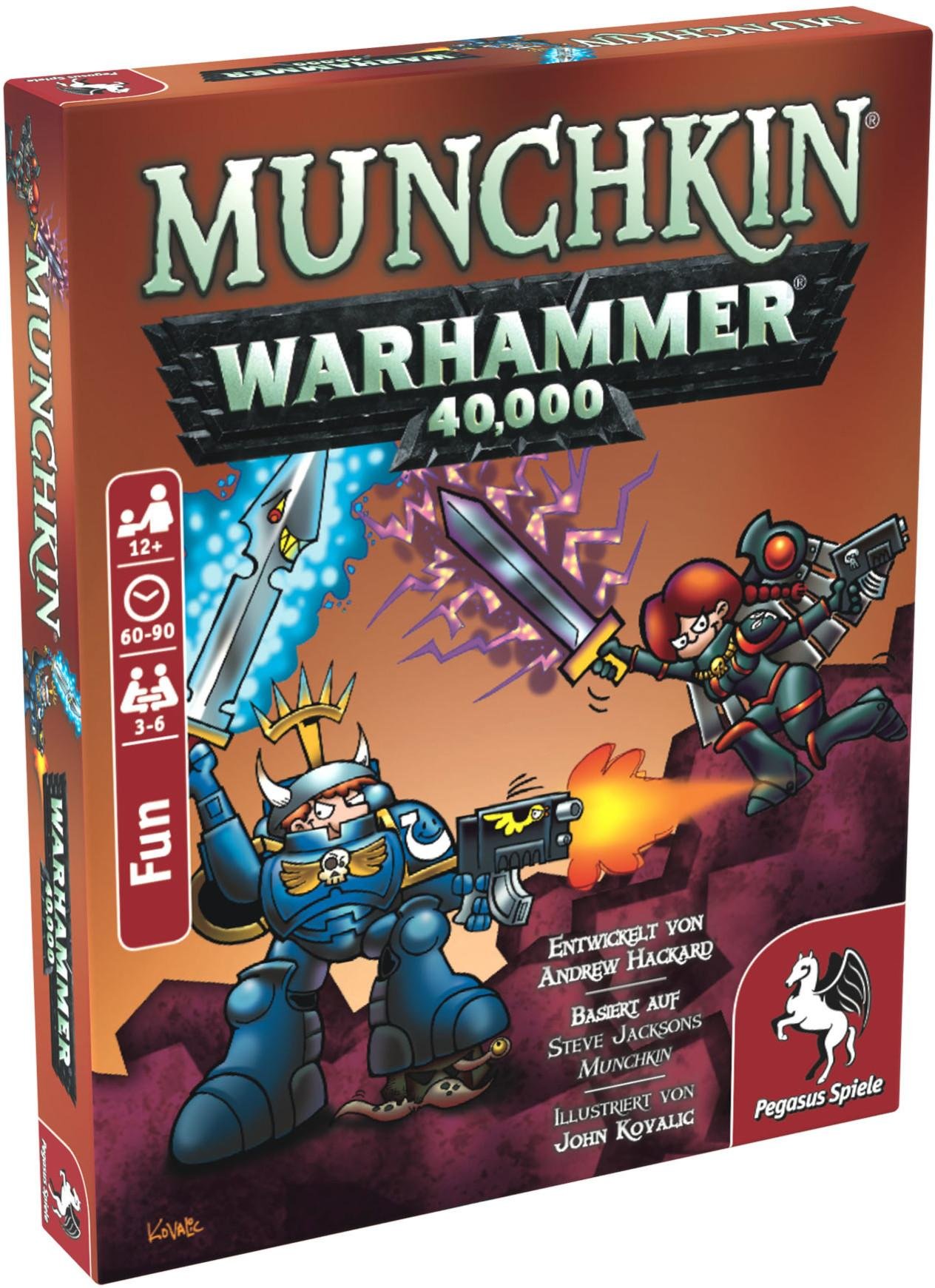 Munchkin Warhammer 40.000 17015G Kartenspiel