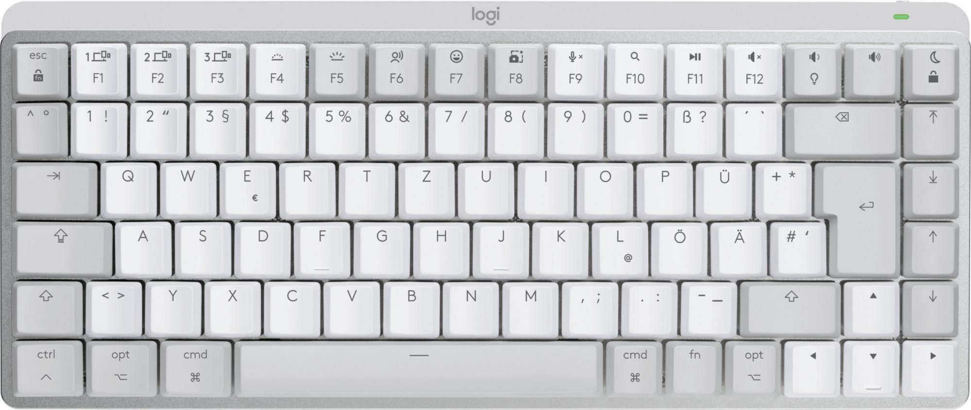 MX Mini Mechanical for Mac, Grau/Weiß