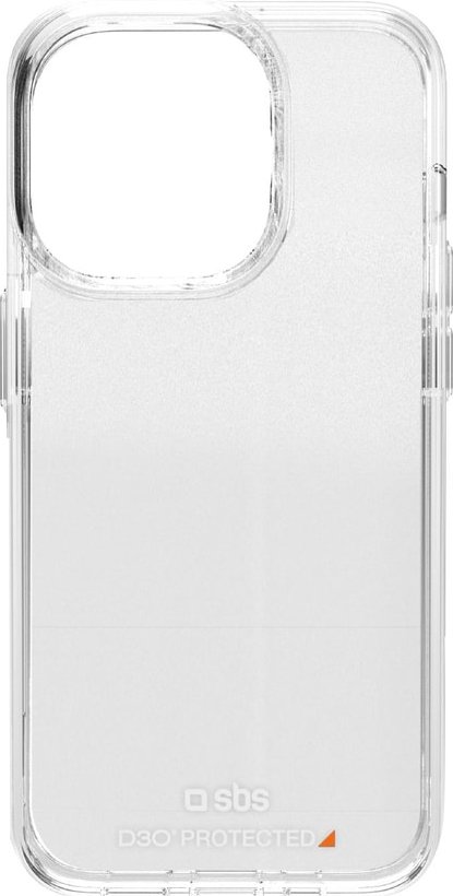 Extrem widerstandsfähiges Cover für iPhone 15 Pro mit D3O-Technologie, Transparent