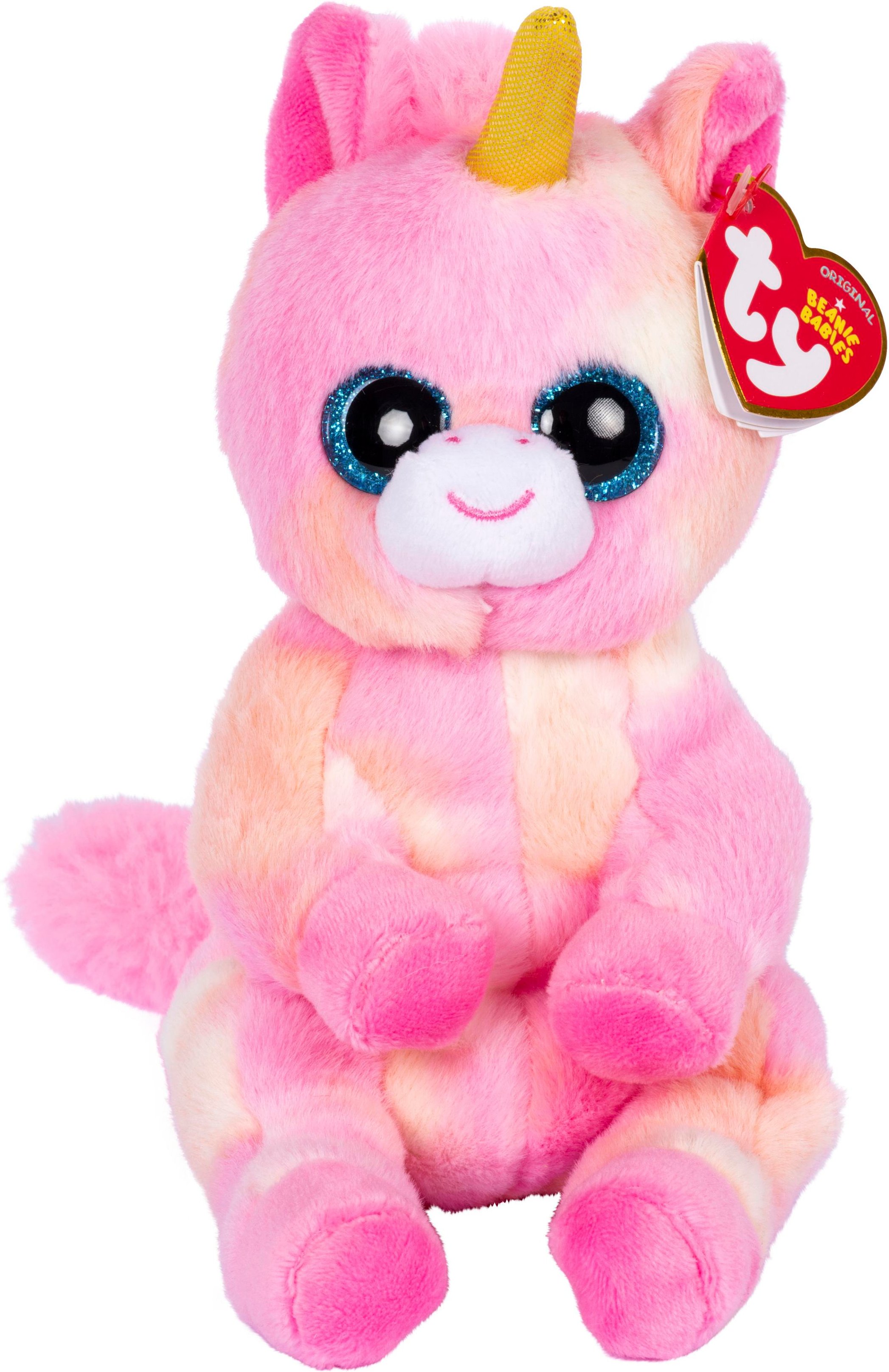 Beanie Babies Skylar Einhorn Floppy 17cm Kuscheltier