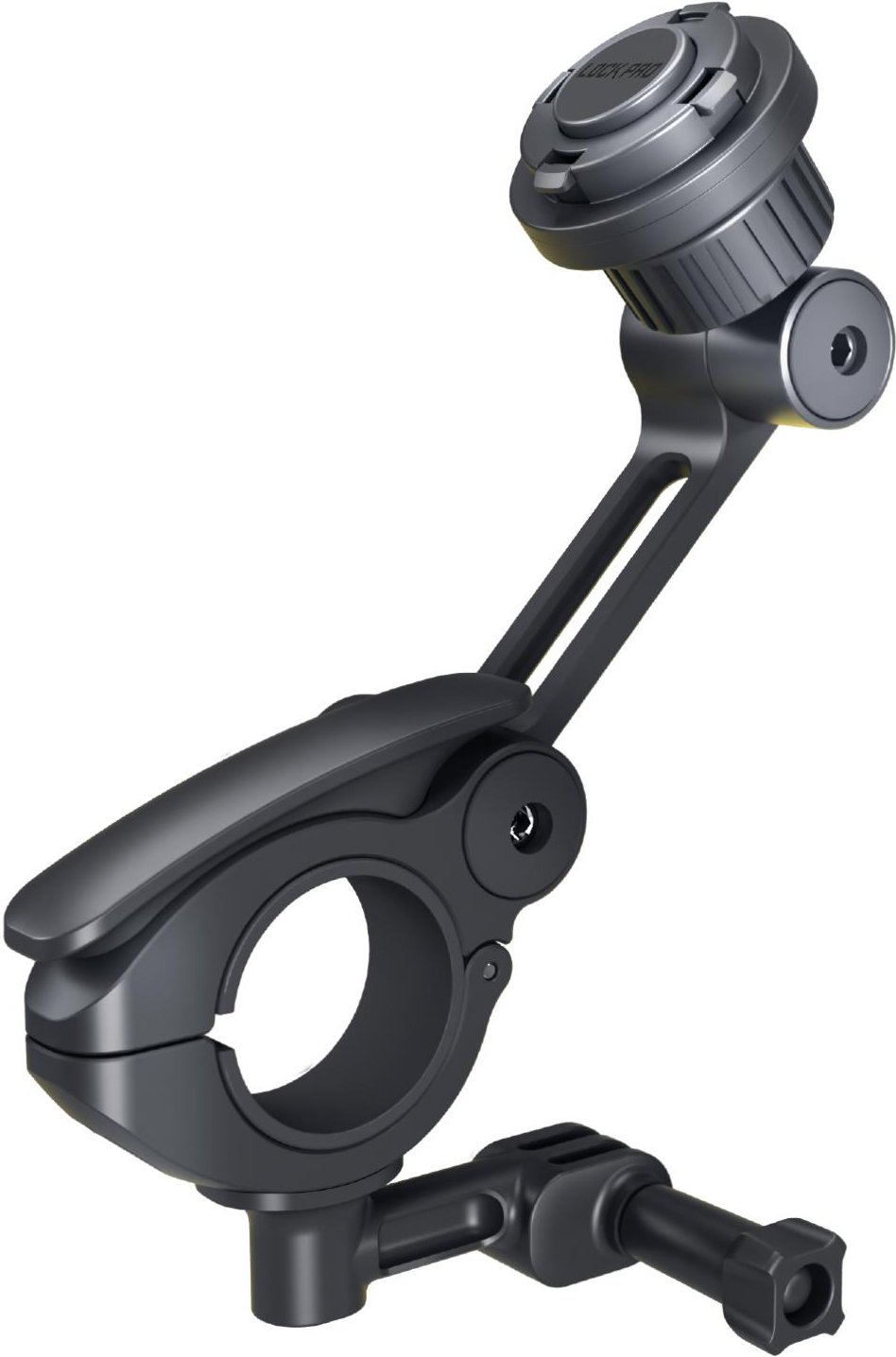 Smartphonehalterung Lock Pro für Motorräder, Schwarz