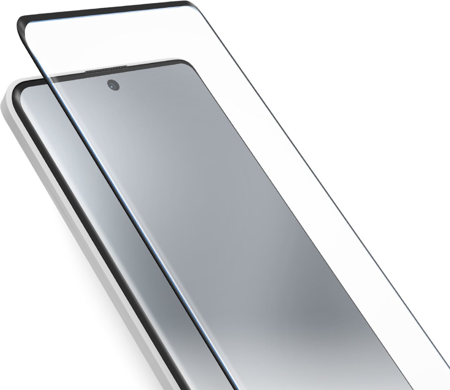 Glas Displayschutz 4D Full Glass für Xiaomi Redmi Note 14 Pro, Schwarz